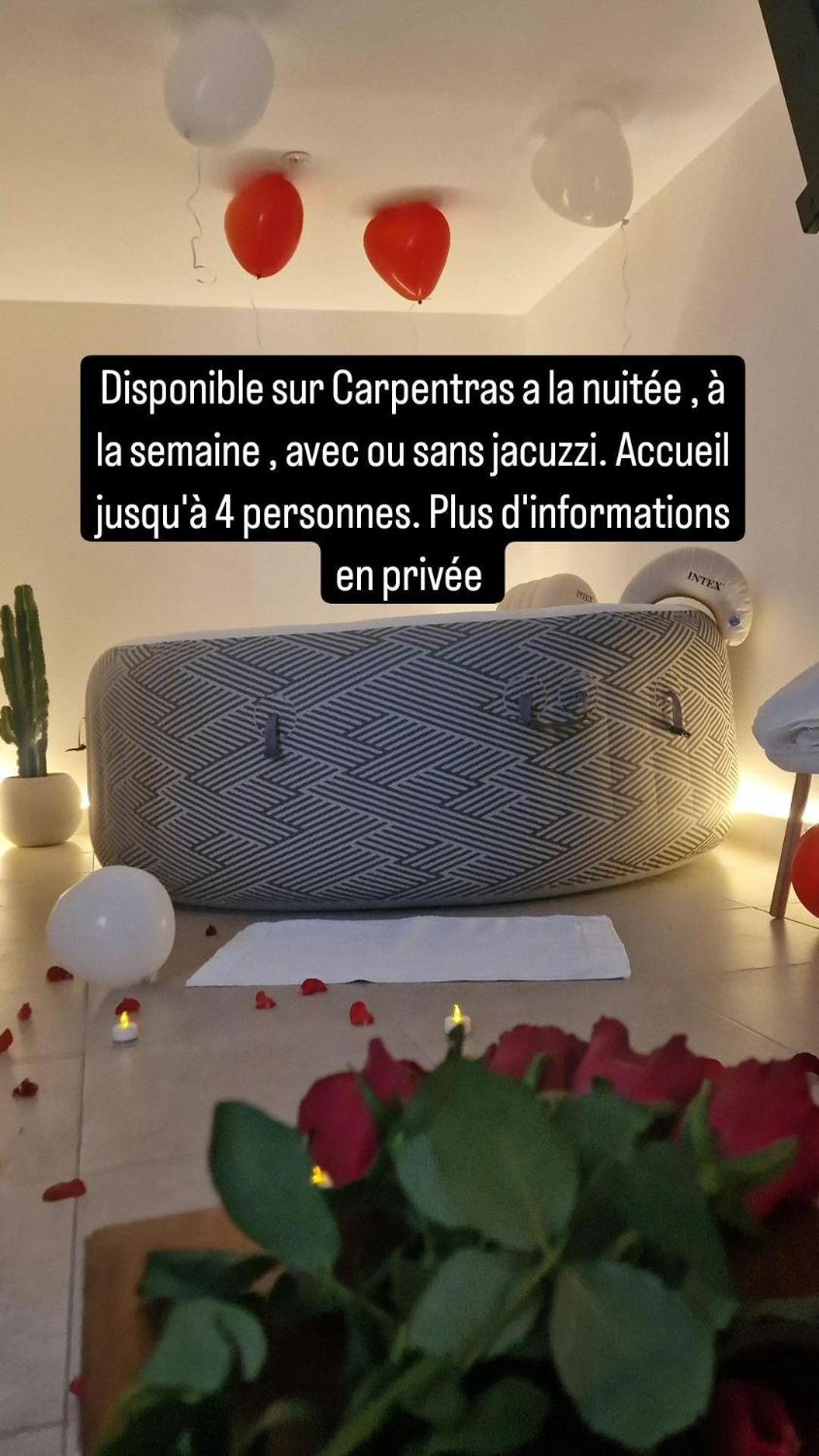 Villa Cosy House Jacuzzi Carpentras Exterior foto